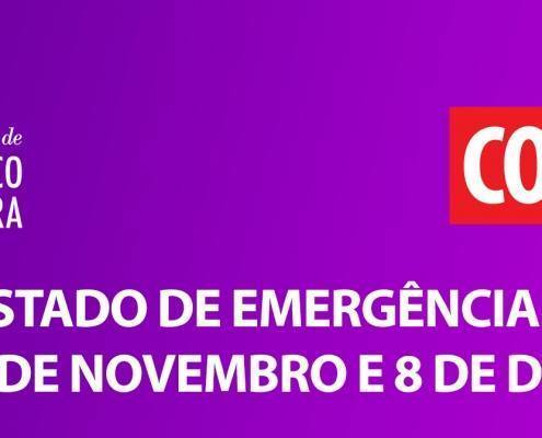estado de emergencia 24 a 8 dez