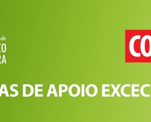 medidas de apoio excecionais