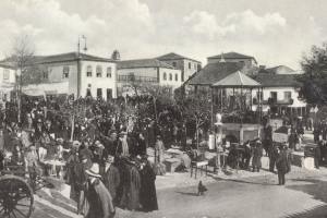 galeria 0027 Celorico da Beira Vista Gera Largo do Mercado Praca da Republica Postais Loja Pinheiro scaled