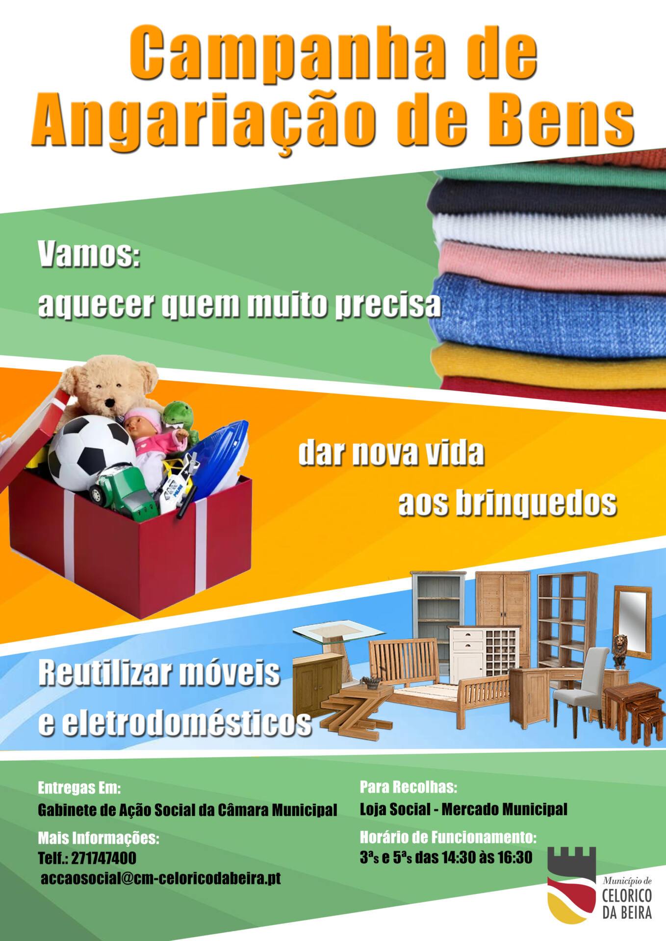 Cartaz Recolha De Bens
