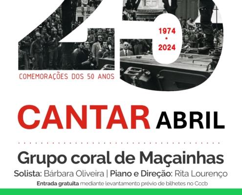 Cantar Abril Maçainhas