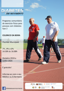 Cartaz Diabetes Em Movimento Celorico Da Beira 2024 2025 V2.0