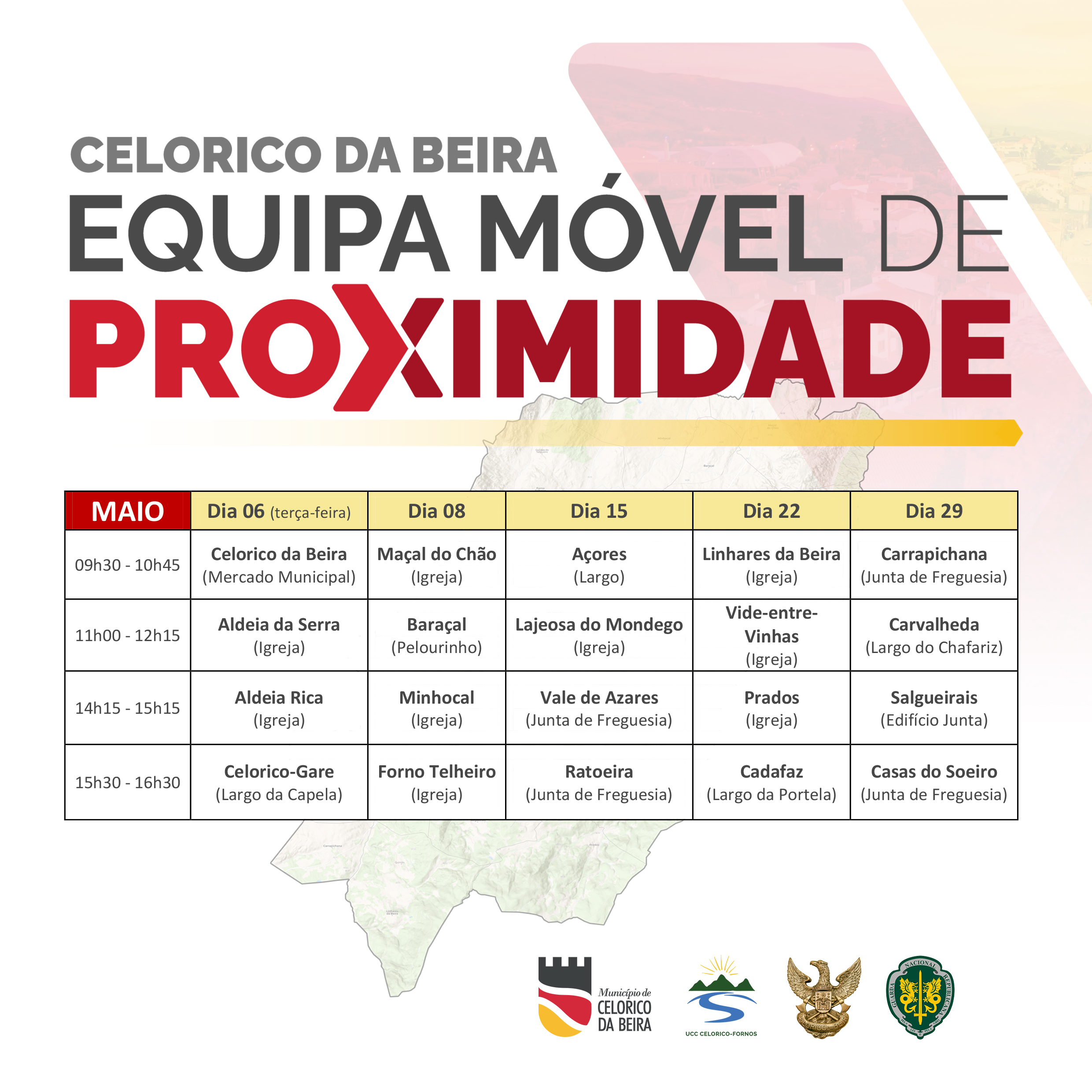 Proximidade Maio