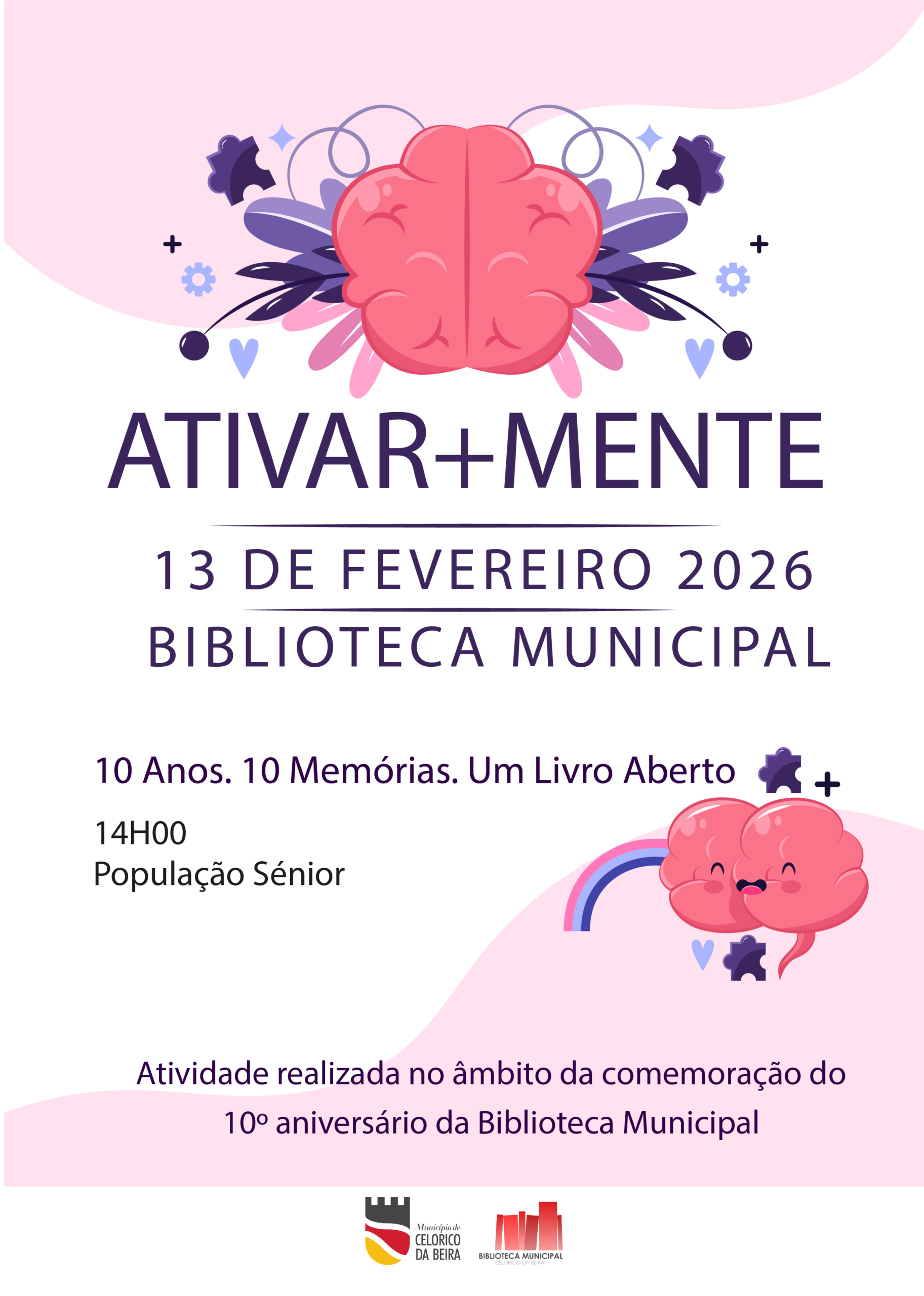 Cartaz Ativar+mente
