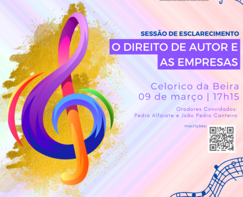 Sessão de Esclarecimento | Direito de Autor e as Empresas