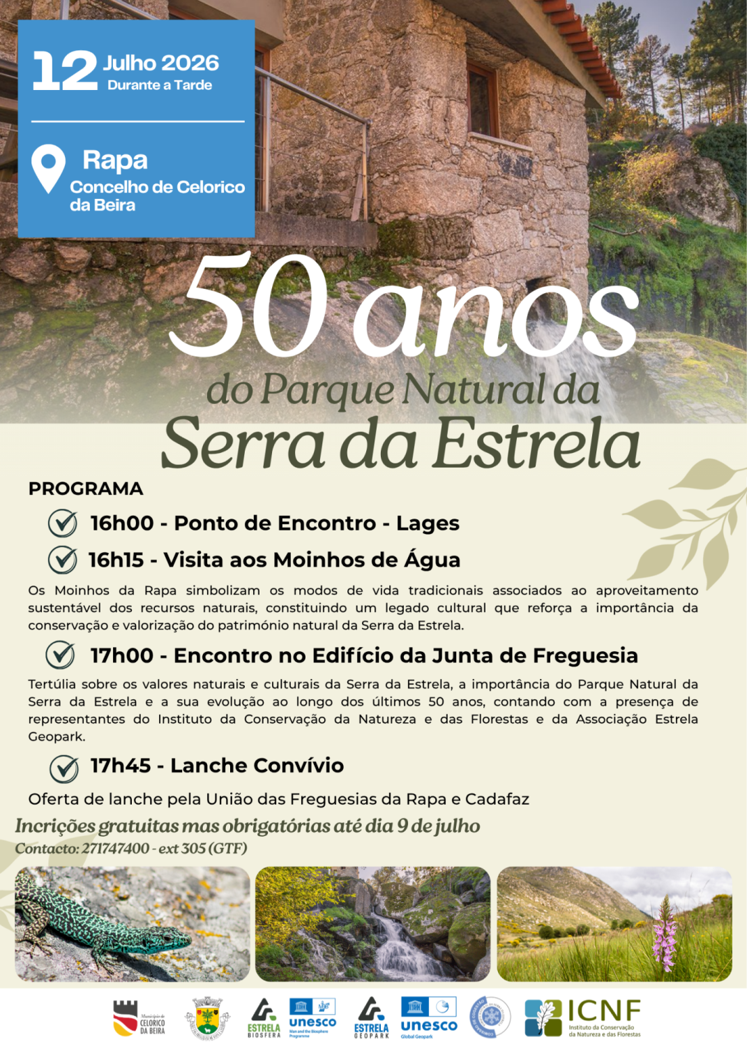 Cartaz 50 Anos Serra Da Estrela