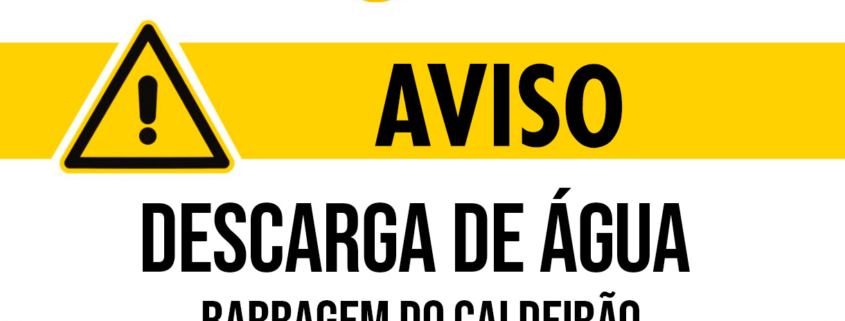 Descarga de água | Caldeirão
