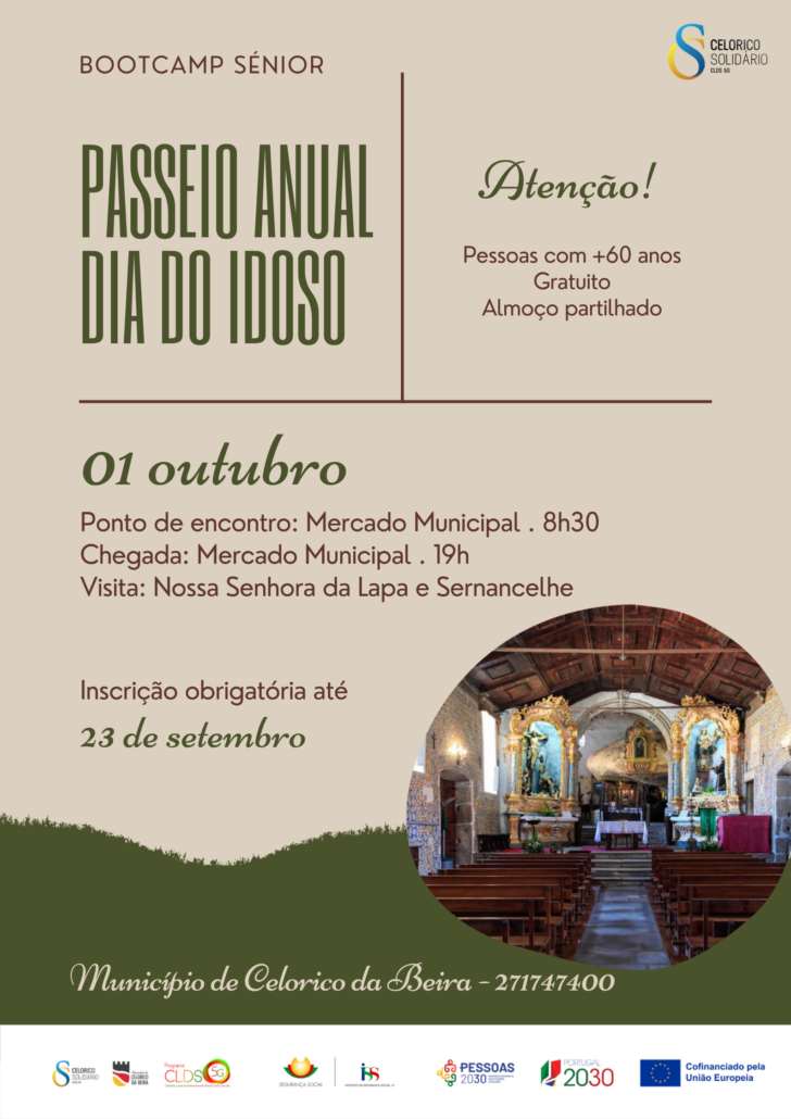 Cartaz Passeio Sénior