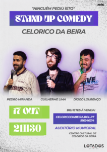 Cartaz Stand Up Comedy